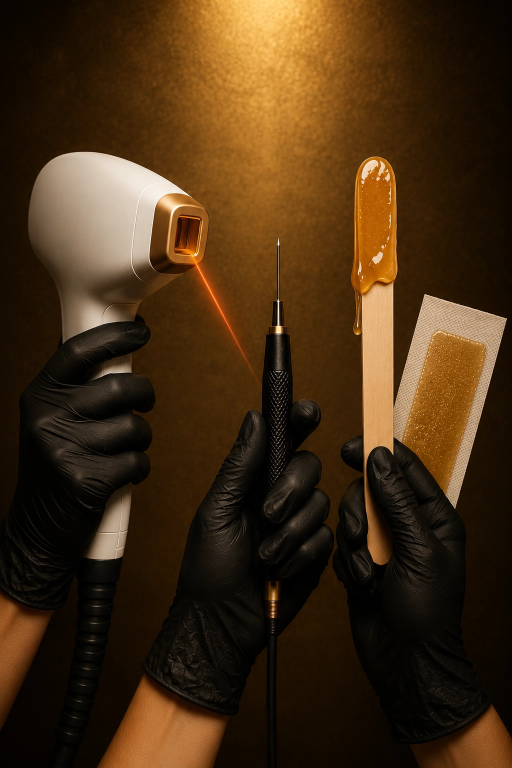 Hair removal options imagery at Euphoria Aesthetics & Laser in downtown St. Petersburg, Florida
